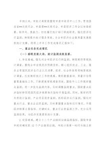 市统计局2022年上半年重点工作总结