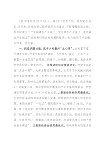 村党支部实施乡村振兴战略经验发言材料
