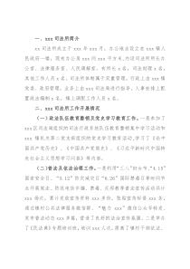 司法所2021年工作汇报(乡镇)