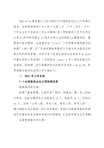 全面深化改革工作2021年总结和2022年工作计划（镇乡）