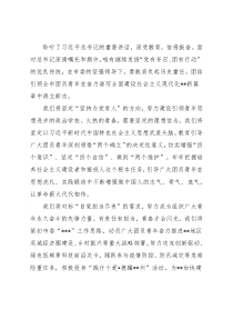 牢记初心使命贡献青春力量（团市委书记）